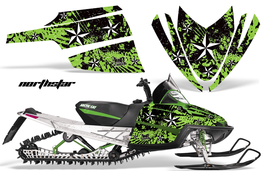 Arctic Cat M Series Graphics Kit NORTHSTAR GREEN